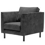 Fauteuil Esquire Cuir Fortesa: Noir