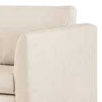 3-Sitzer Sofa Kayena Bouclé - Bouclé Stoff Eurona: Beige - Chrom glänzend