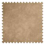 Repose-pieds Kayena Aspect cuir vieilli - Microfibre Priya: Beige - Noir