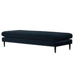 Panca e pouf Kayena velluto - Velluto Sadia: blu scuro - Nero