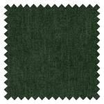 Panca e pouf Kayena Tessuto - Tessuto Cieli: Verde scuro - Cromo lucido