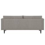 2-Sitzer Sofa Kayena Webstoff - Webstoff Lark: Braungrau - Schwarz