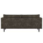 2-Sitzer Sofa Kayena Antiklederlook - Microfaser Priya: Anthrazit - Schwarz