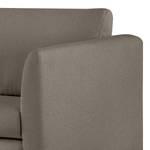 2-Sitzer Sofa Kayena Bouclé - Bouclé Stoff Eurona: Grau - Buche Hell