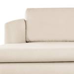 Ecksofa Kayena Bouclé - Bouclé Stoff Eurona: Beige - Longchair davorstehend links - Buche Hell