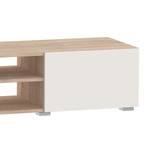 Mobile TV Podium Truciolare, rivestito - Effetto rovere / Beige - Beige/Effetto quercia - Larghezza: 140 cm