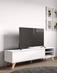 Tv-meubel Prism gecoate spaanplaat - wit - Wit