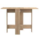 Eettafel Papillon gecoate spaanplaat - eikenhouten look - Eikenhouten look