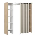 Garderobenschrank Tom Beige / Eiche Dekor - Breite: 112 cm