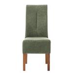 Chaise capitonnée Meyance Vert olive