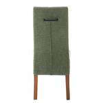 Chaise capitonnée Meyance Vert olive