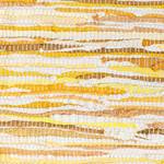 Kurzflorteppich Amira Baumwolle - Gold / Mix -  230 x 160 cm - Gold - 230 x 160 cm