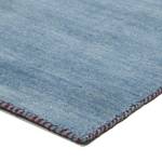 Tapis en laine Rana Laine de mouton - Bleu - 290 x 200 cm - Bleu - 290 x 200 cm