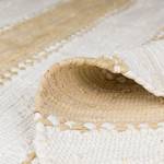 Laagpolig vloerkleed Maher katoen - beige - 170 x 120 cm - Beige - 170 x 120 cm