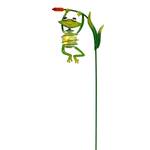 Piquet solaire LED Frosch Fer / Matière plastique - Vert