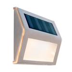 LED-solar-padverlichting Wismar 4 stuk roestvrij staal/kunststof - grijs