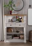 Massives Highboard Brattby Typ C