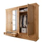 Armoire à portes battantes Sodak Pin massif - Largeur : 254 cm