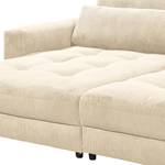 Big-Sofa Joseli Cordstoff Zuri: Creme