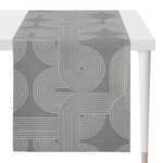 Chemin de table Nova Viscose / Polyester - Gris - 140 x 44 cm - Gris