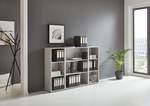 Set di 3 scaffali da ufficio Avin Materiale a base di legno - Grigio chiaro