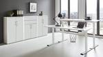 Ensemble de bureau Avin - 3 éléments B Blanc / Blanc mat