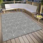 In-/Outdoor Wendeteppich Pangli Polypropylen - Silver White - 200 x 290 cm