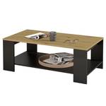 Tavolino da salotto Poggio Materiale a base di legno - Rovere / Nero