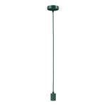 Suspension Neordic Tilla Aluminium / Microfibre - Vert foncé - 10 x 10 cm