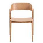 Set 2 sedie da pranzo Flomaton Marrone - Legno massello - 57 x 76 x 52 cm