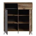 Kast Ildera tin-eikenhouten look/grijs