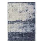 Laagpolig vloerkleed Acacia polyester - Antracietkleurig/wit - 190 x 280 cm