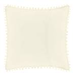 Set di 2 federe per cuscino Ladore Poliestere - Bianco crema - 45 x 45 cm