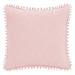 Sierkussen Ladore polyester - Lichtroze - 45 x 45 cm