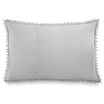 Coussin Ladore Polyester - Gris clair - 70 x 50 cm