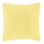 Kussen Ladore set van 2 polyester - Honingkleurig - 45 x 45 cm