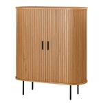 Credenza BARAWOH Impiallacciato in vero legno - Quercia