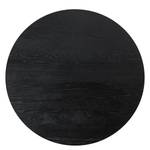 Table BARAWOH Plaqué bois véritable - Chêne noir
