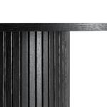 Table BARAWOH Plaqué bois véritable - Chêne noir
