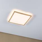 Lampada da soffitto a LED Atria Shine B Materiale plastico / Effetto rovere - Marrone - 1 punto luce - 29 x 29 cm