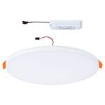 LED-Panel Veluna VariFit Edge Typ C Kunststoff - Weiß - 1-flammig - Dimmbar - Durchmesser: 16 cm - Ja
