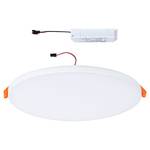 Panneau LED Veluna VariFit Edge - Type A Matière plastique / Blanc - 1 ampoule - Éclairage variable - Diamètre : 16 cm - oui