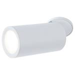 Spots LED Turnal Coin variable Métal - Blanc - 1 ampoule - Blanc - Hauteur : 12 cm