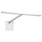 Lampada LED quadro Adelia set completo Metallo / Materiale plastico - Grigio - 1 punto luce