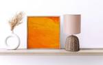 Lampe Folio Fer / Lin - Marron / Beige