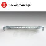 Plafonnier Bonus Aluminium / Polyéthylène - Blanc - Diamètre : 17 cm