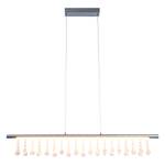 Hanglamp Nobilis ijzer/aluminium/polycarbonaat - Zilver