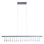 Hanglamp Nobilis ijzer/aluminium/polycarbonaat - Zilver