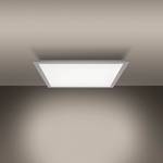 Plafondlamp Begau aluminium/polyetheen - wit - 60 x 60 cm