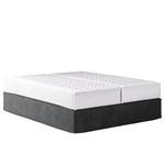 Premium Boxspringbett KINX Samt Onoli: Anthrazit - 160 x 200cm - H3 - Ohne